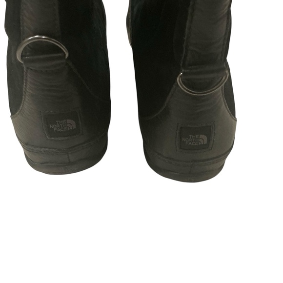 The north face Abby III black leather winter snow boots waterproof size 11 - Picture 5 of 10